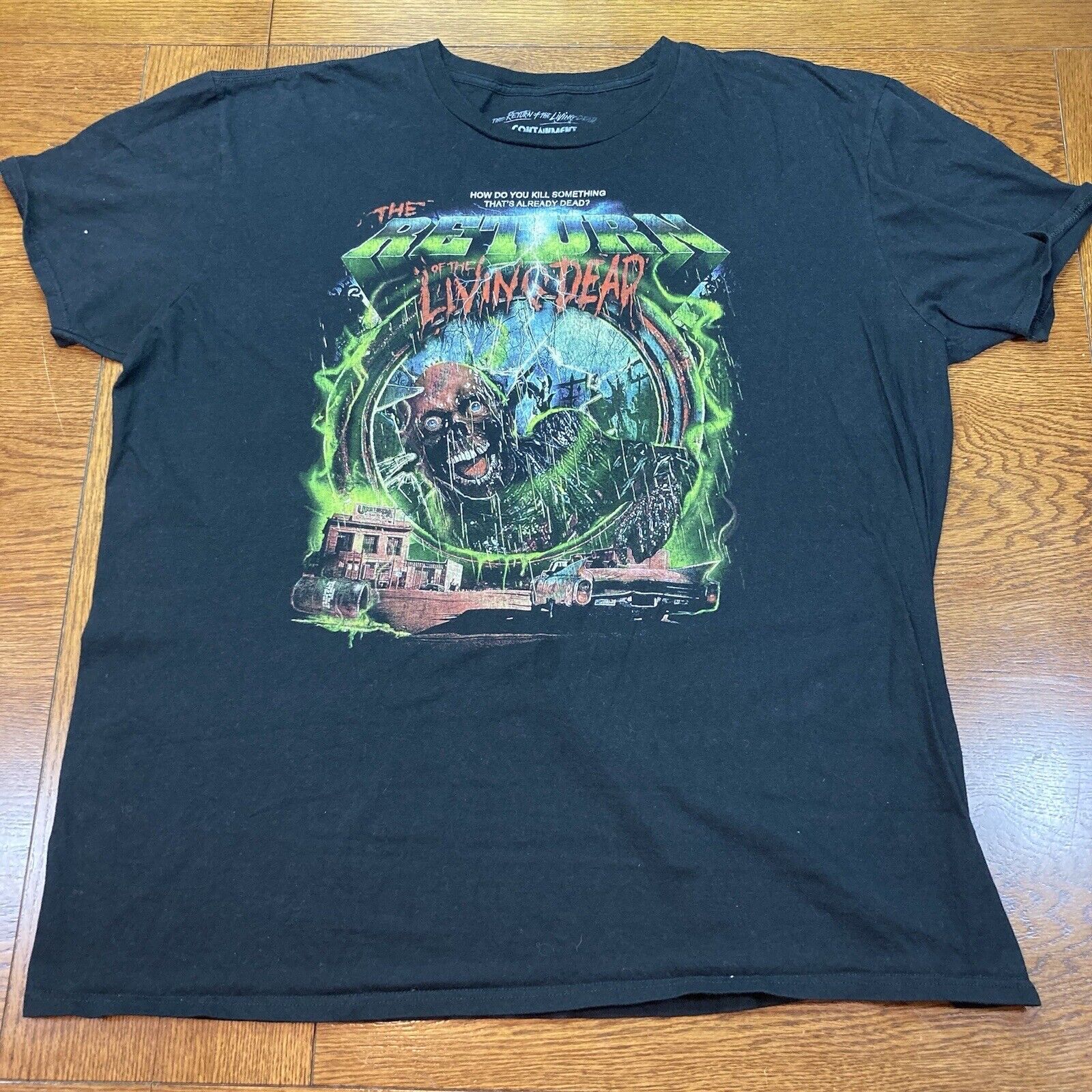 Return Of The Living Dead Fright Rags Horror Movie T-Shirt 2xl